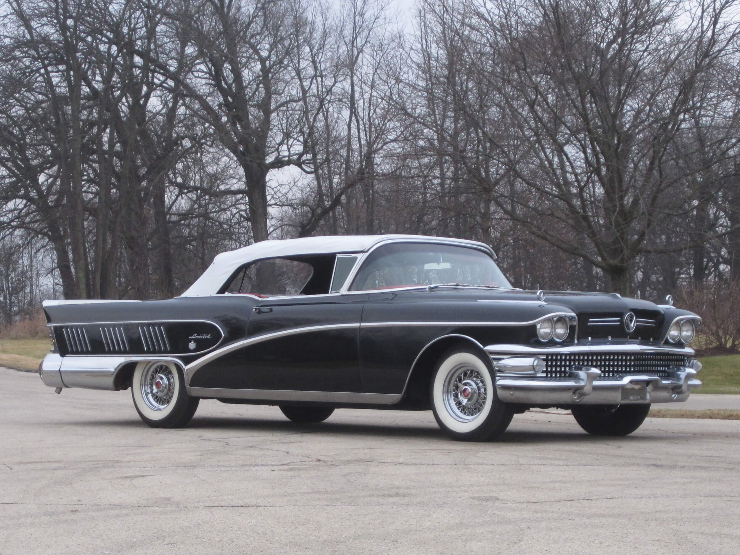 1958 Buick Limited Carlsbad Black Convertible 364cu/300hp | Frank's ...