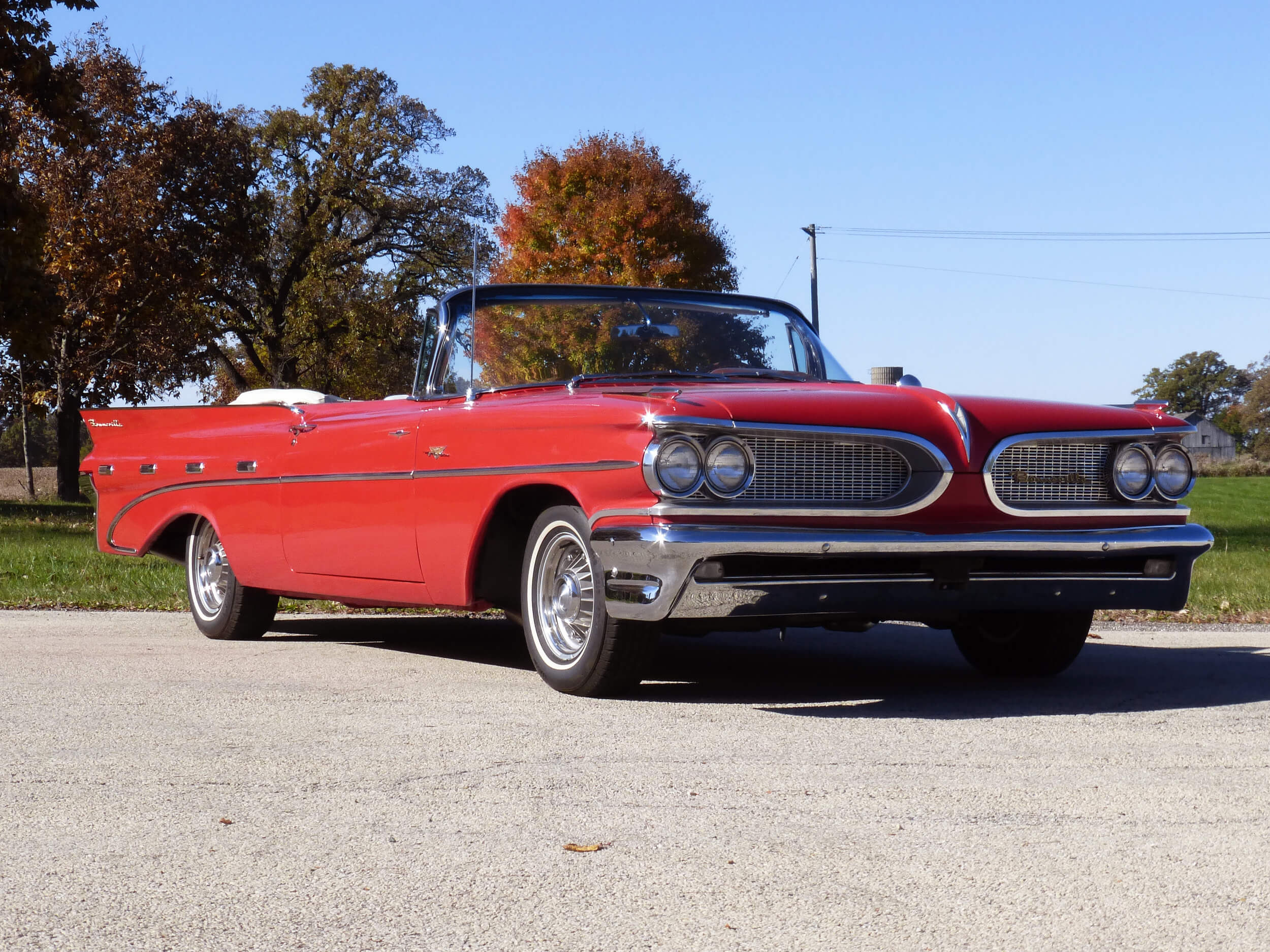 1959 Pontiac Bonneville Mandalay Red Convertible – 389cu/315hp | Frank ...