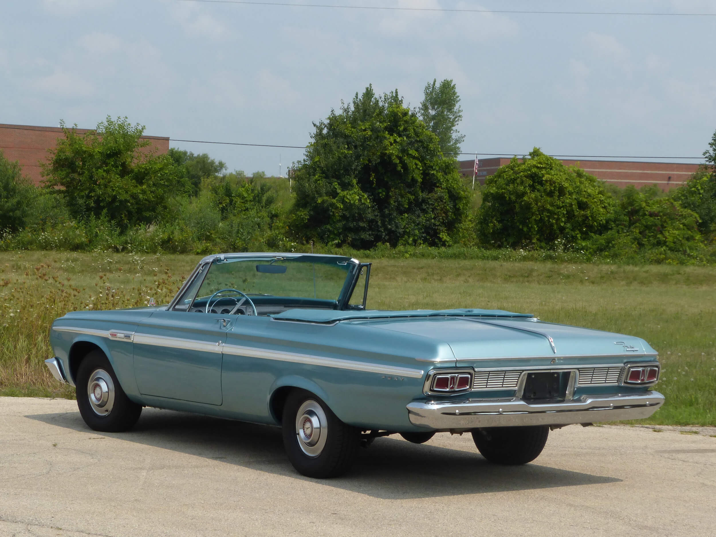 1964 Plymouth Fury Turquoise Convertible – Wedge 426cu/365hp | Frank's ...