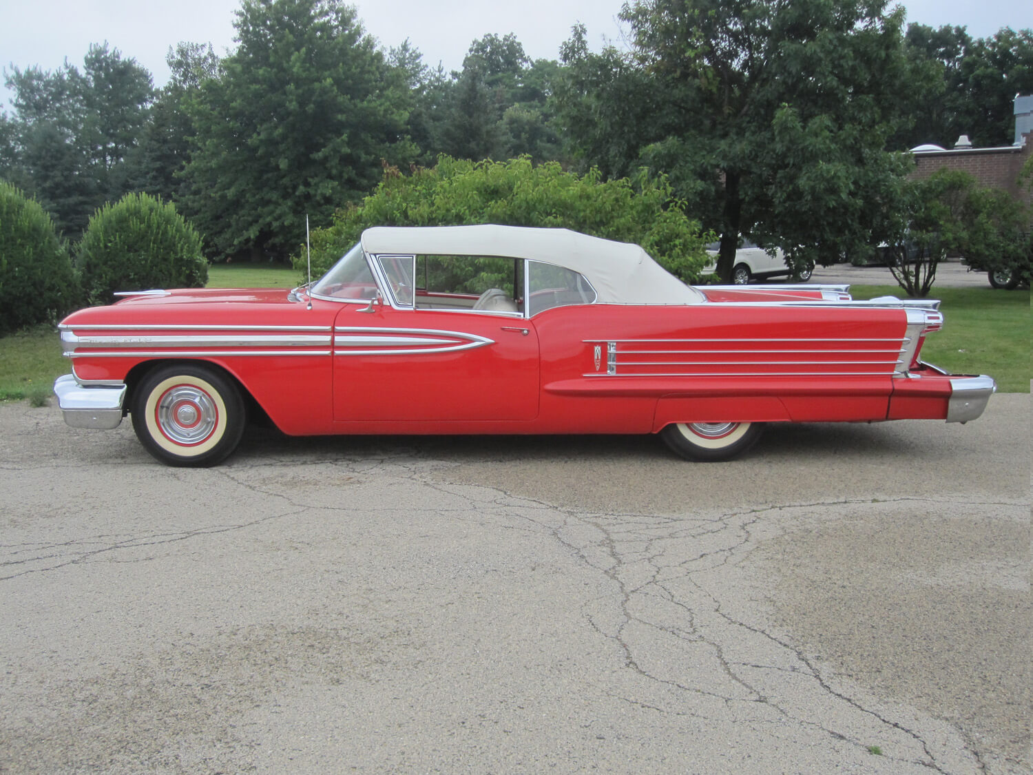 1958 Oldsmobile 98 Festival Red Convertible 371cu/305hp | Frank's ...