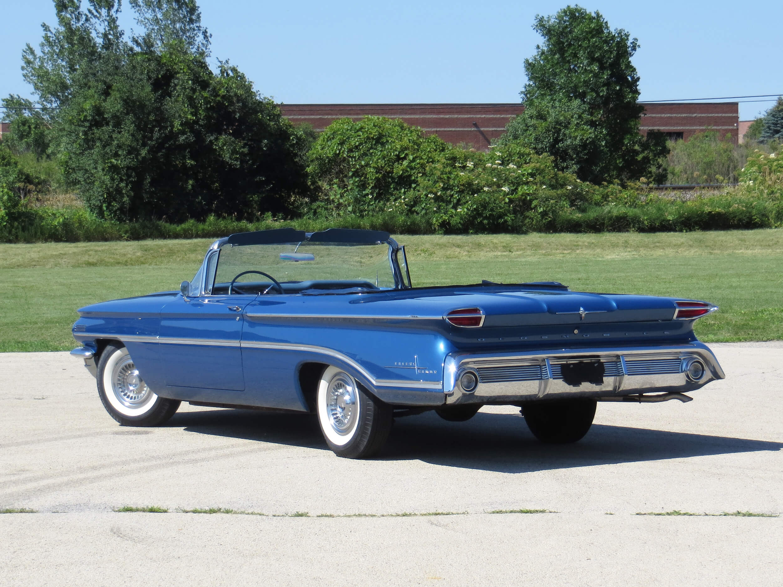 1960 Oldsmobile 98 Gulf Blue Convertible 394cu / 315 hp Frank's