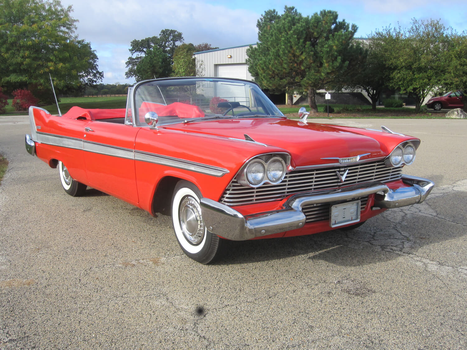 1958 Plymouth Belvedere Fury Toreador Red Convertible 318cu/ 290hp ...