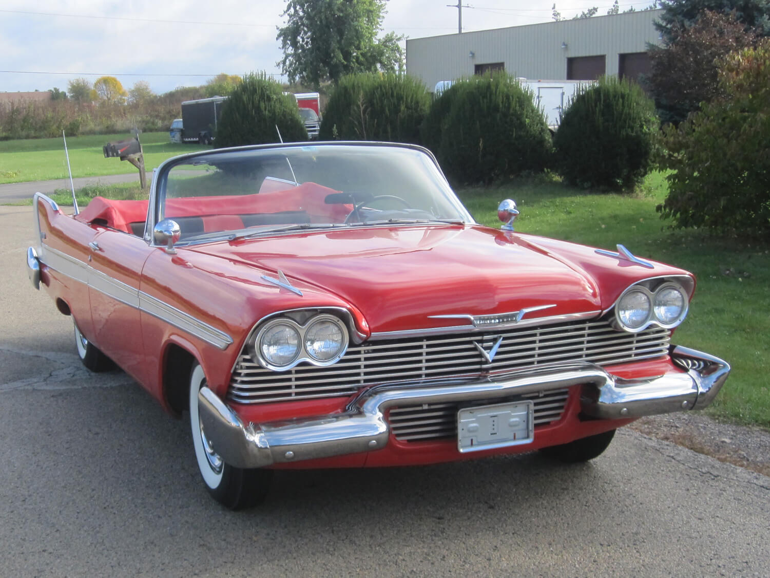 1958 Plymouth Belvedere Fury Toreador Red Convertible 318cu/ 290hp ...