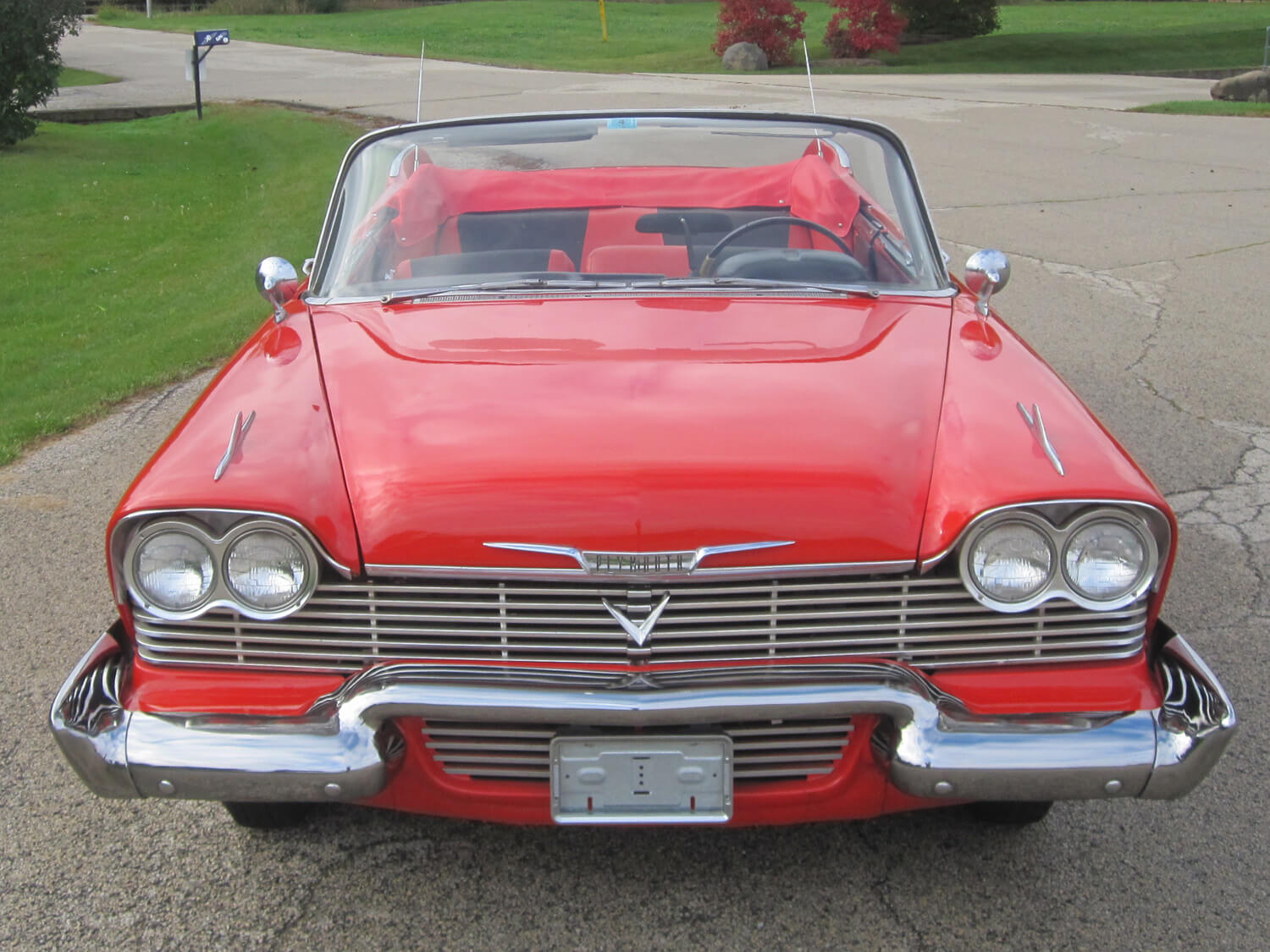 1958 Plymouth Belvedere Fury Toreador Red Convertible 318cu/ 290hp ...