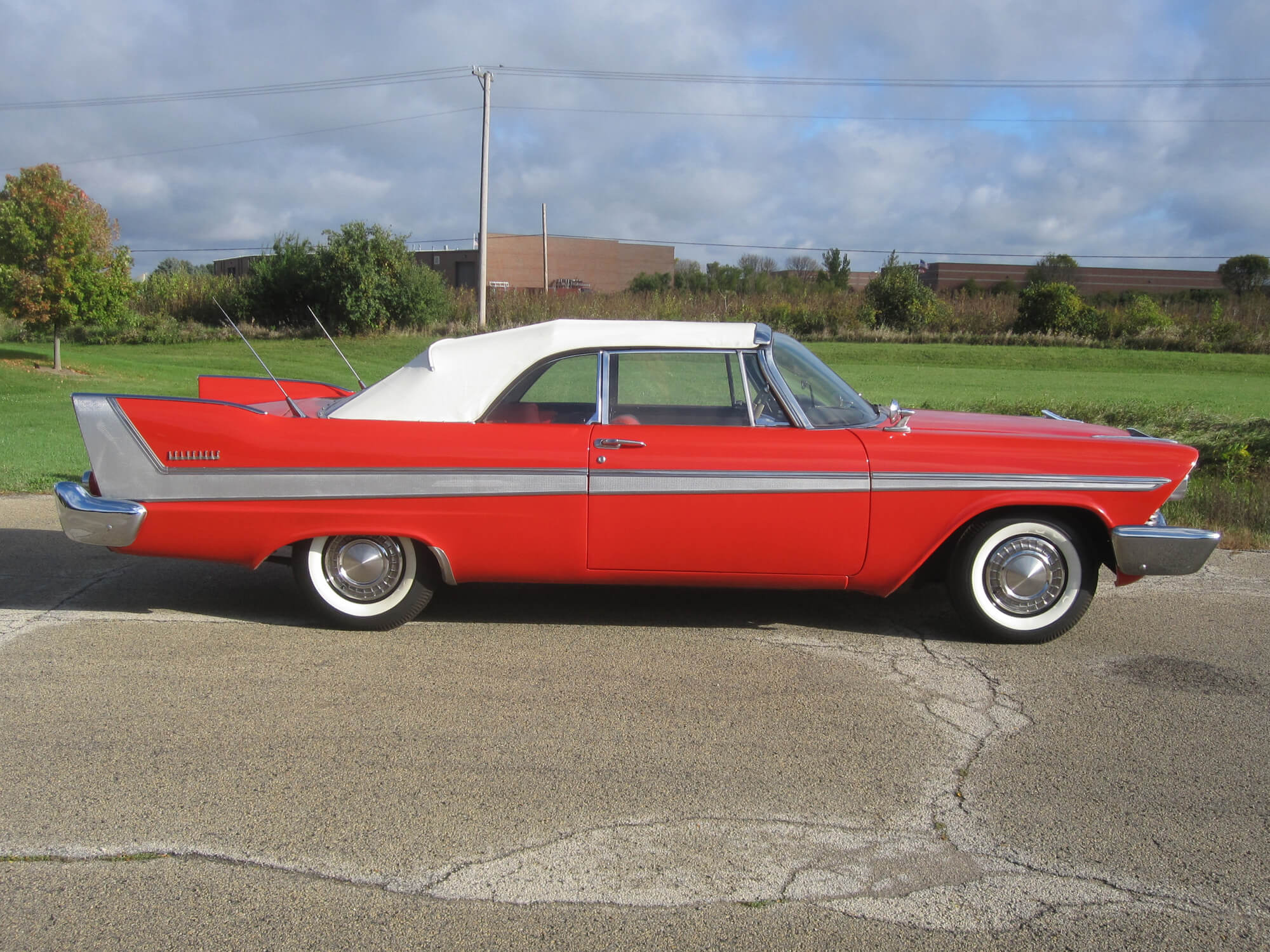 1958 Plymouth Belvedere Fury Toreador Red Convertible 318cu/ 290hp ...